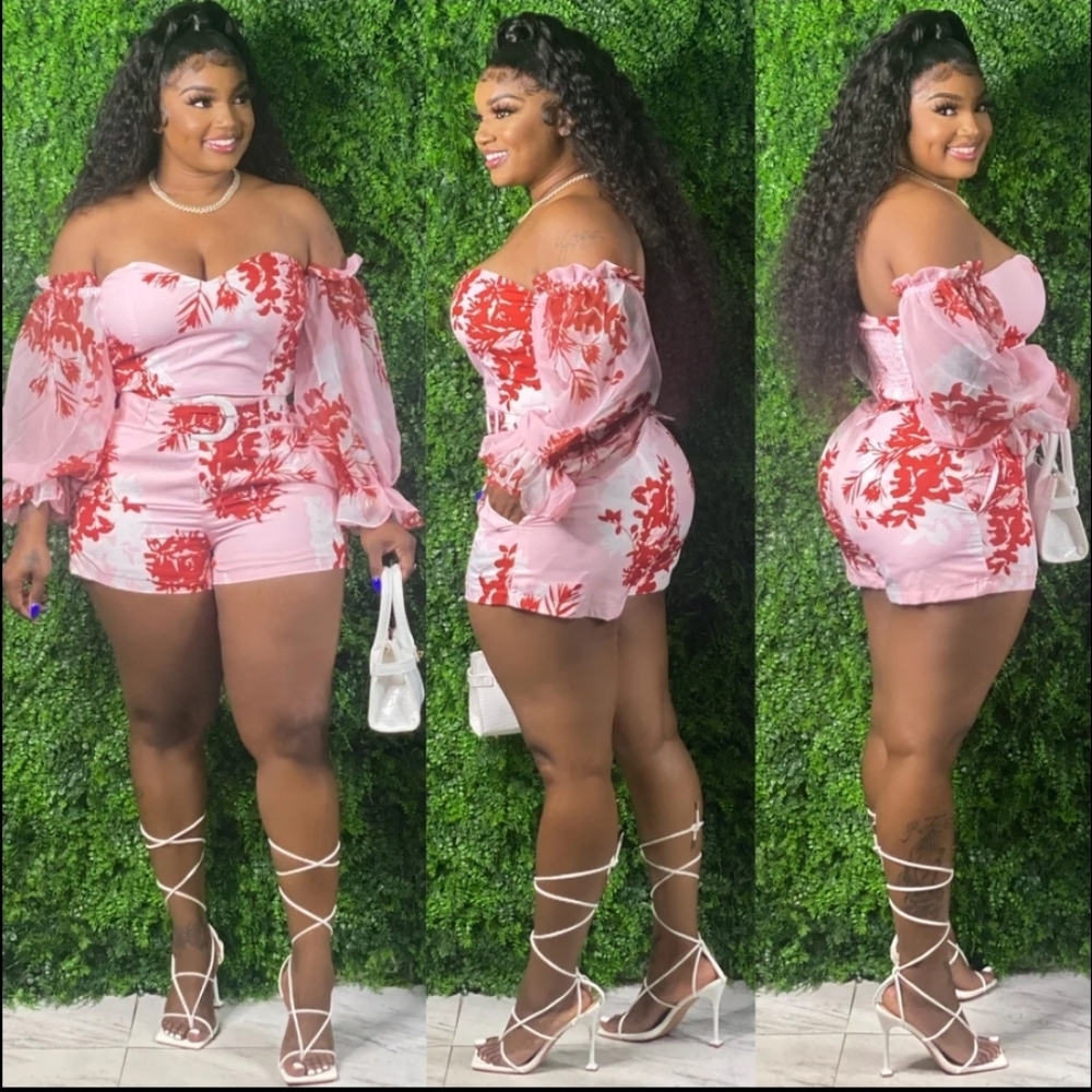 Resort Summer vacation short set